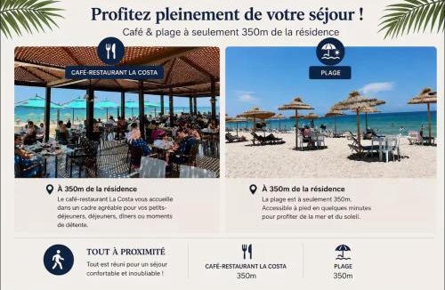 Chott Mariem Apartment | Appartement A3 moderne à quelques minutes de la plage