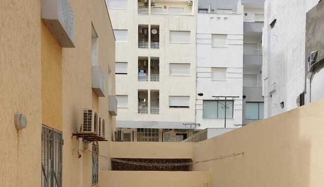 Amazing 3 bedroom flat 2min to the beach in Sousse