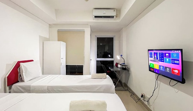 Modern Studio (No Kitchen) At Tamansari Skylounge Makassar